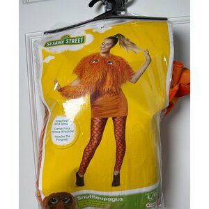 Sesame Street Snuffleupagus Snuffy Womens Costume Size Large